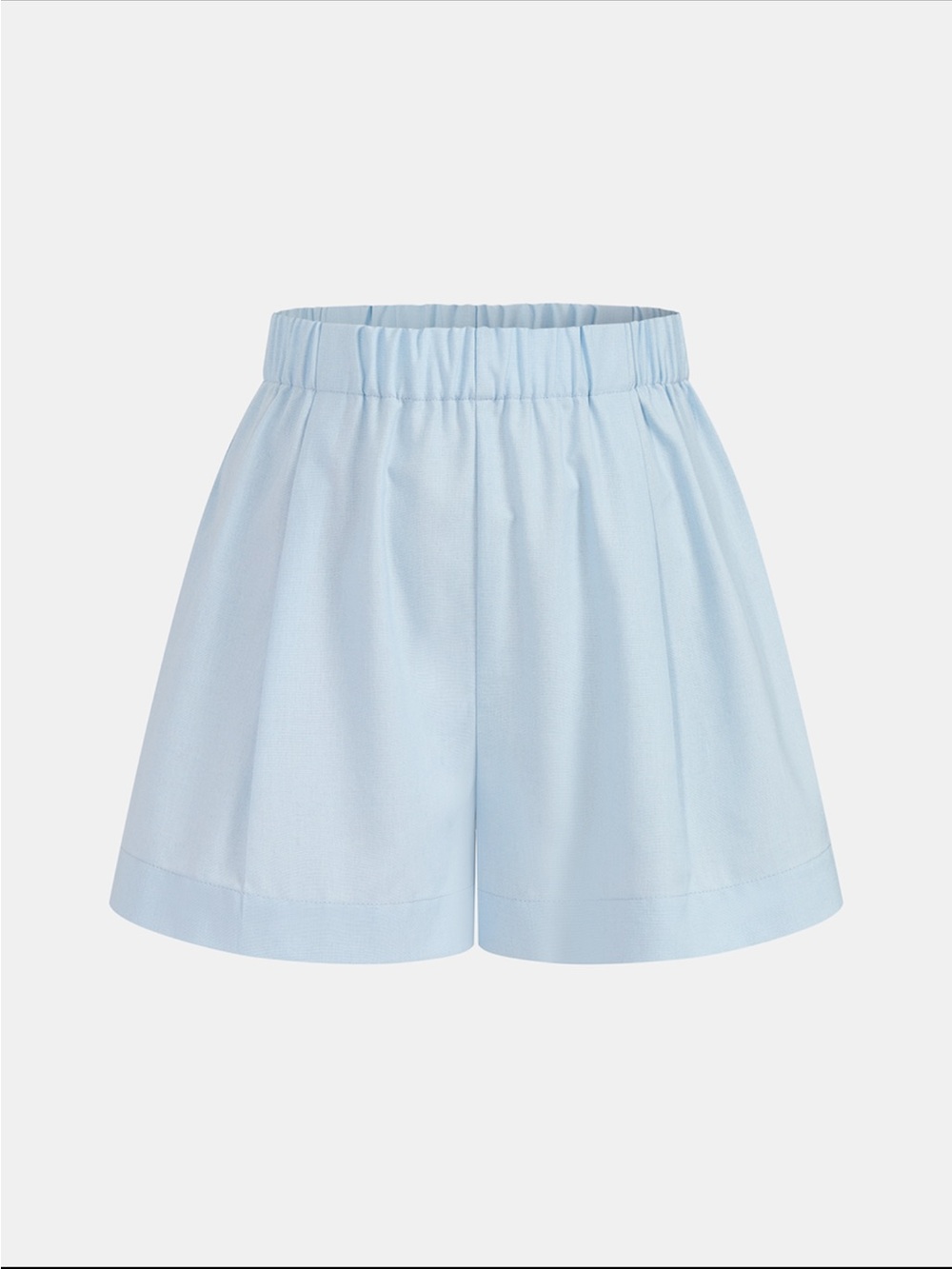 Commense Red Linen Shorts Set - Picture 5 of 7